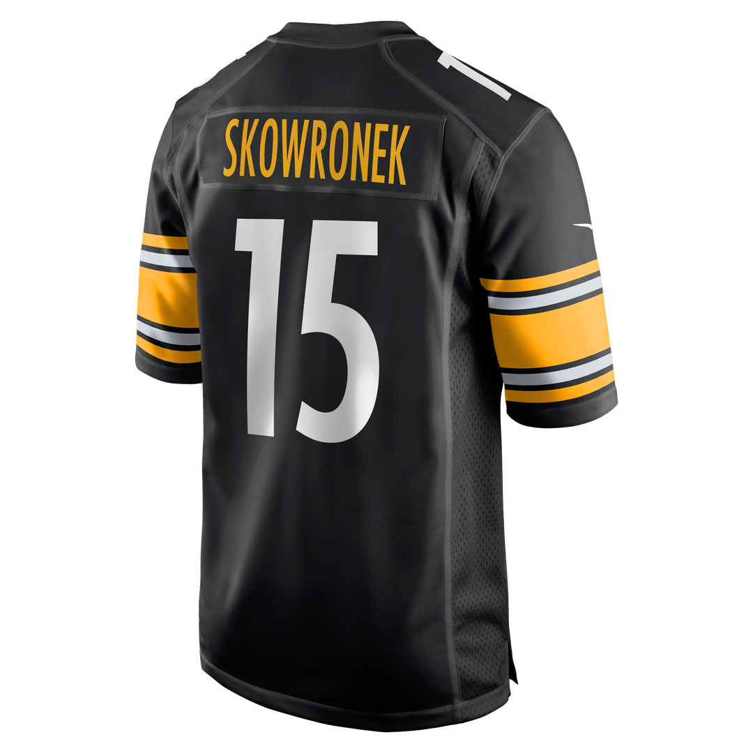 Ben Skowronek Pittsburgh Steelers Black Team Game Jersey