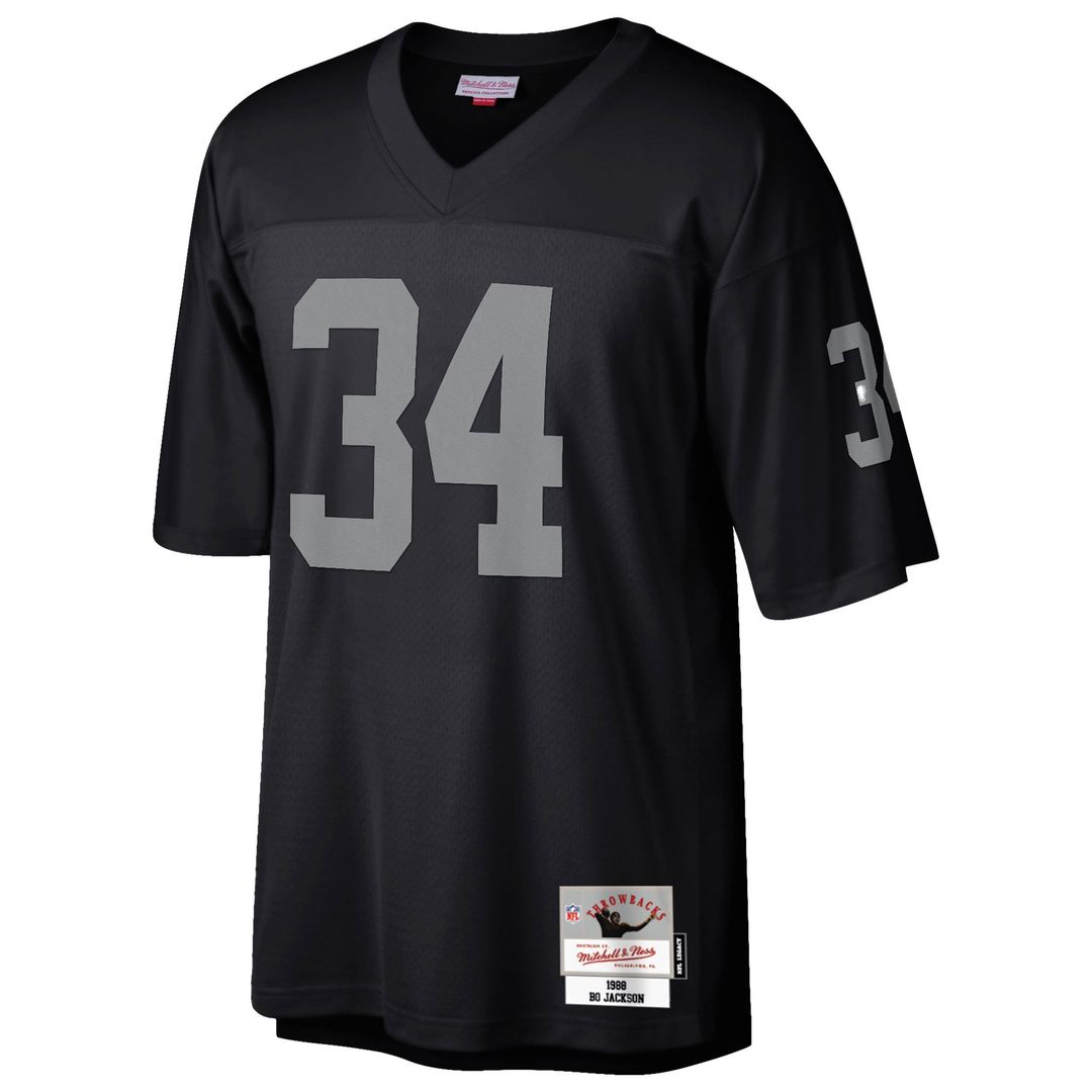 Bo Jackson Las Vegas Raiders Black Legacy Replica Jersey