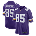 Ben Yurosek Minnesota Vikings Purple Team Game Jersey