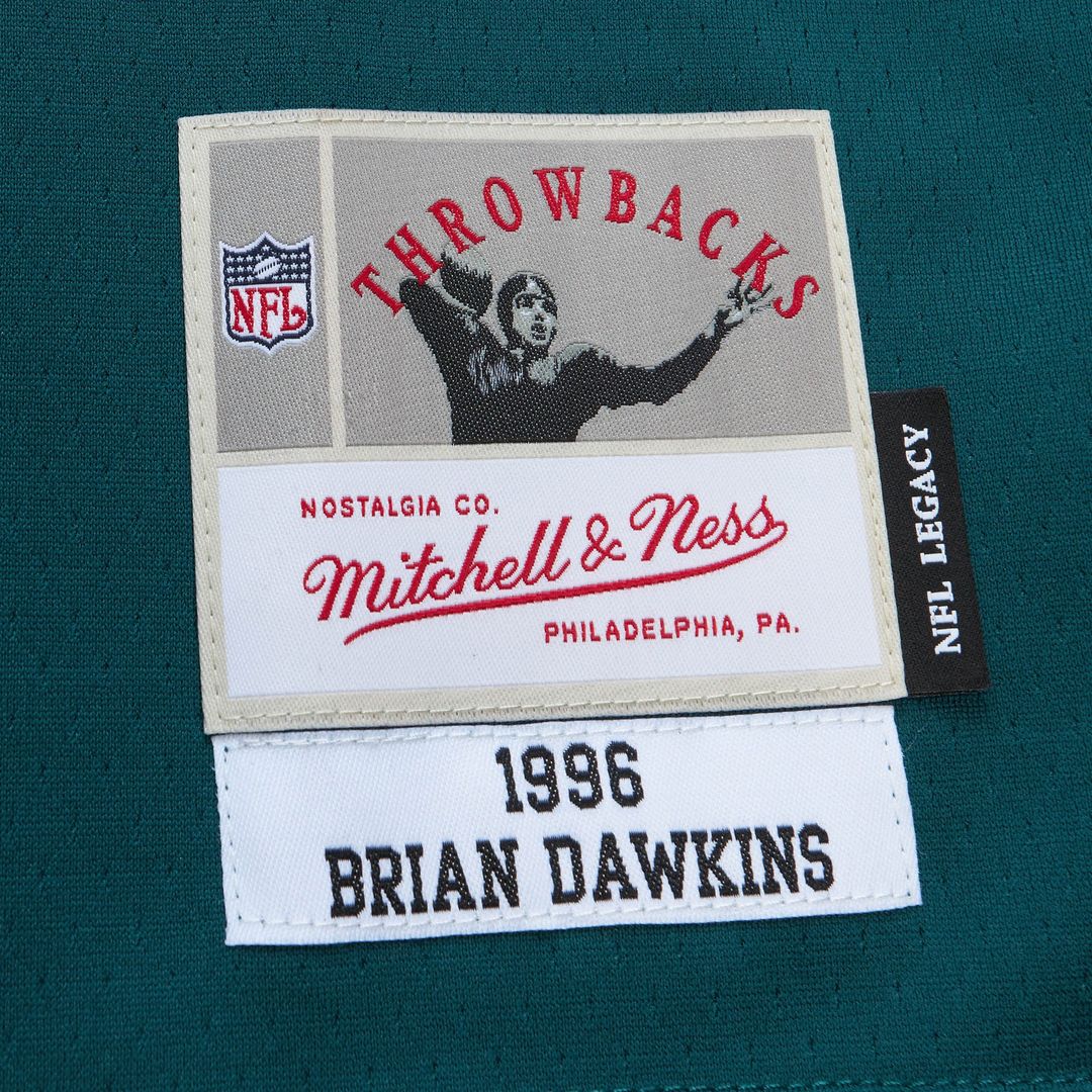 Brian Dawkins Philadelphia Eagles Green Legacy Replica Jersey