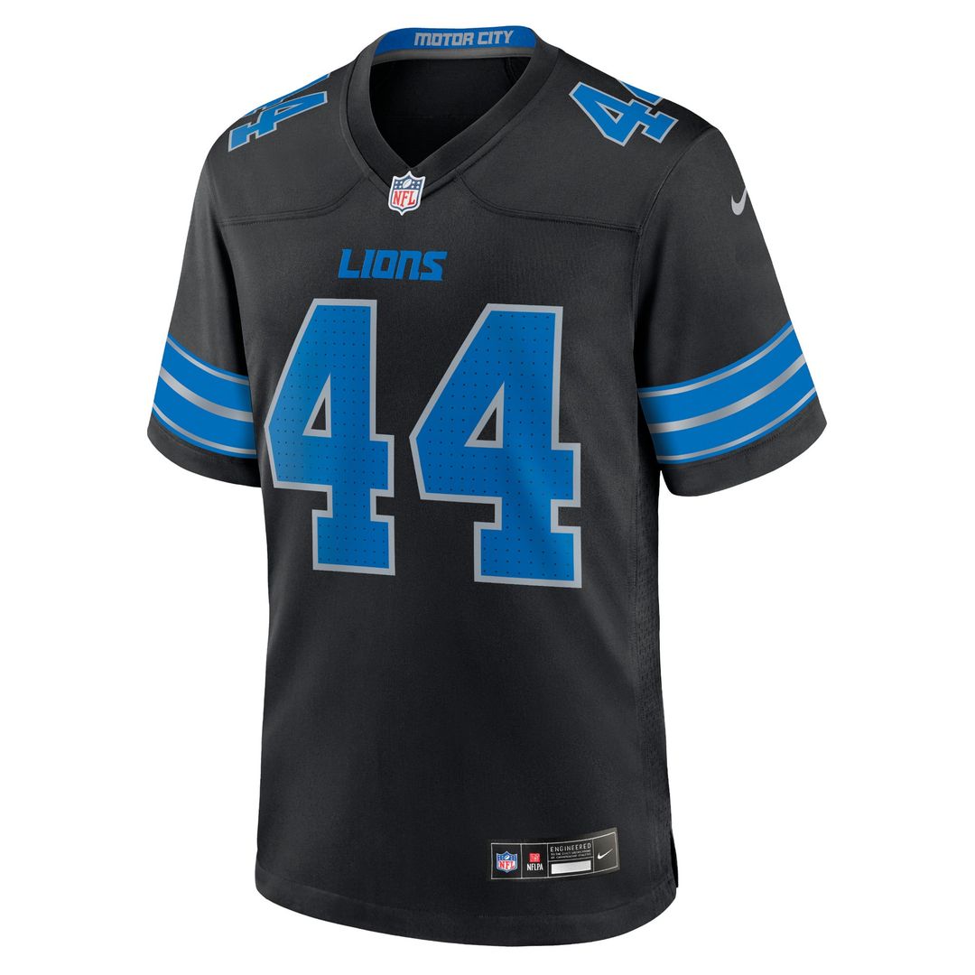 Malcolm Rodriguez Detroit Lions Blue Game Jersey