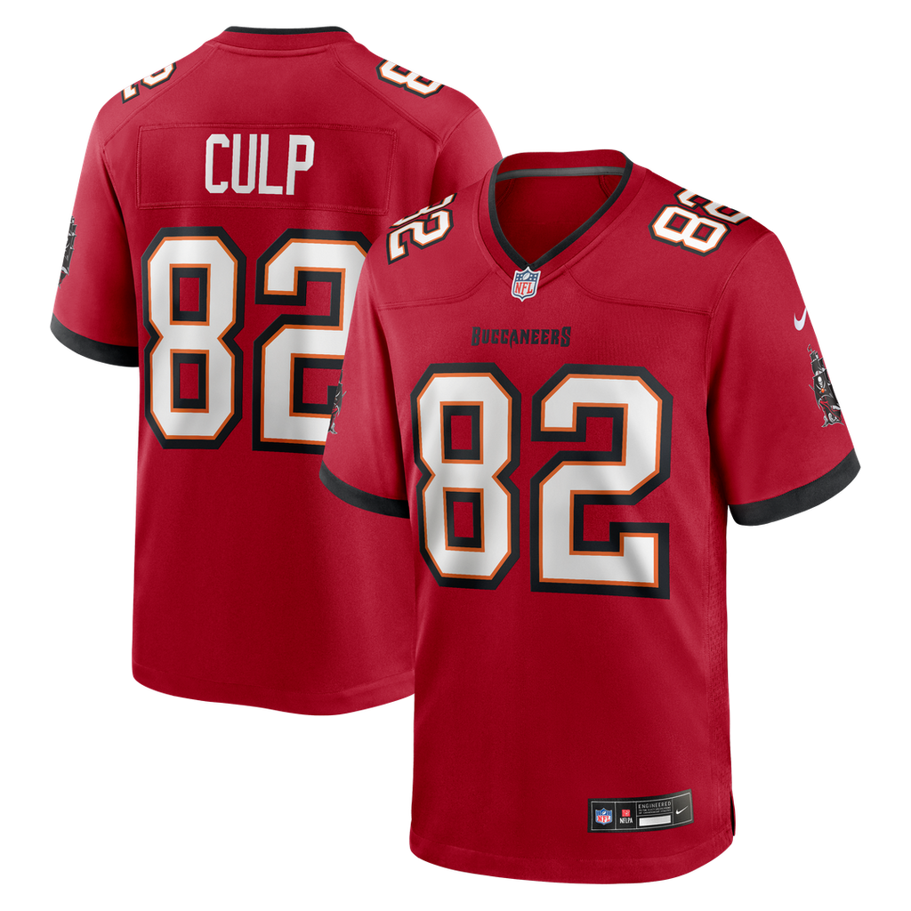 Devin Culp Tampa Bay Buccaneers Red Game Jersey