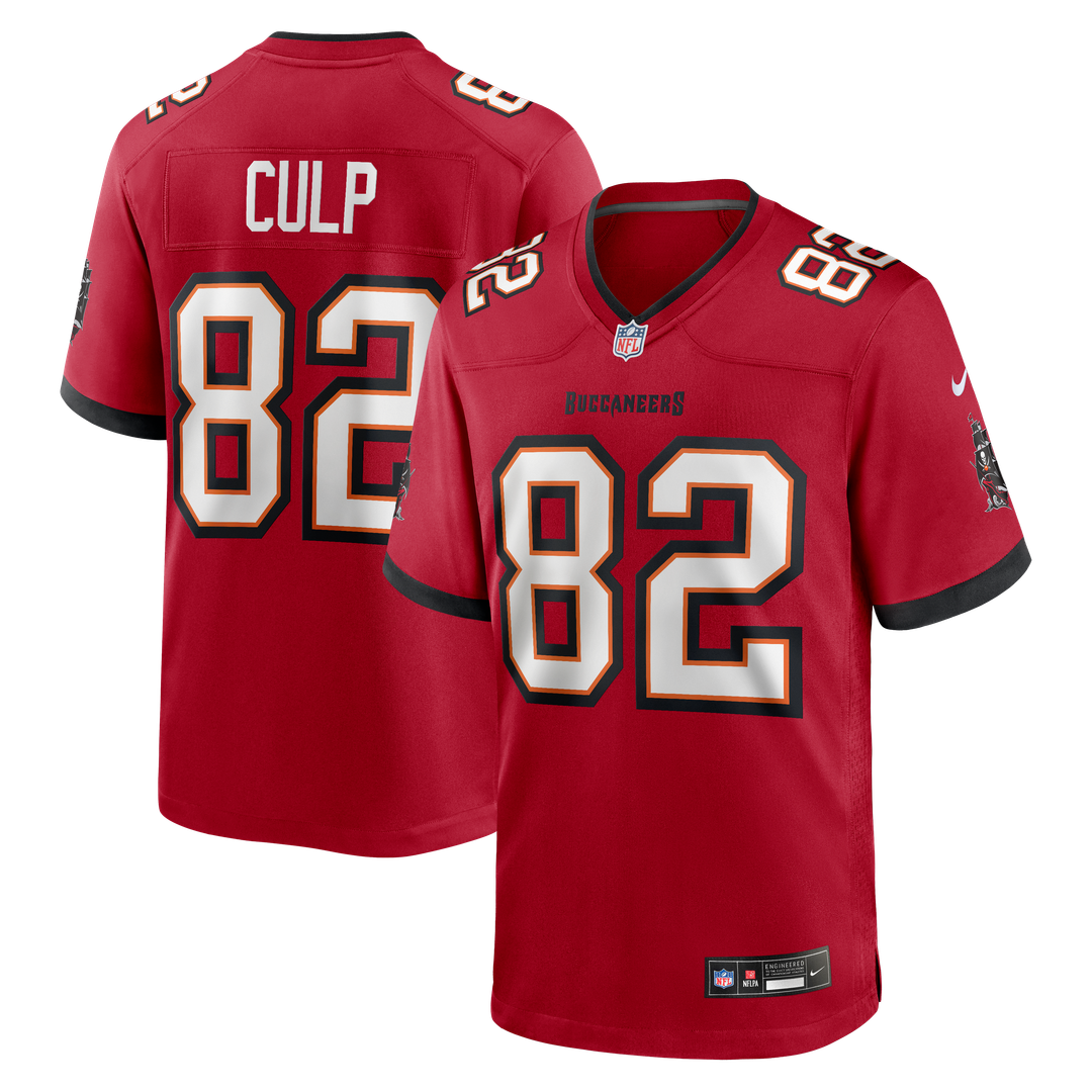 Devin Culp Tampa Bay Buccaneers Red Game Jersey