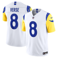 Jared Verse Los Angeles Rams White Vapor F.U.S.E. Stitched Limited Jersey