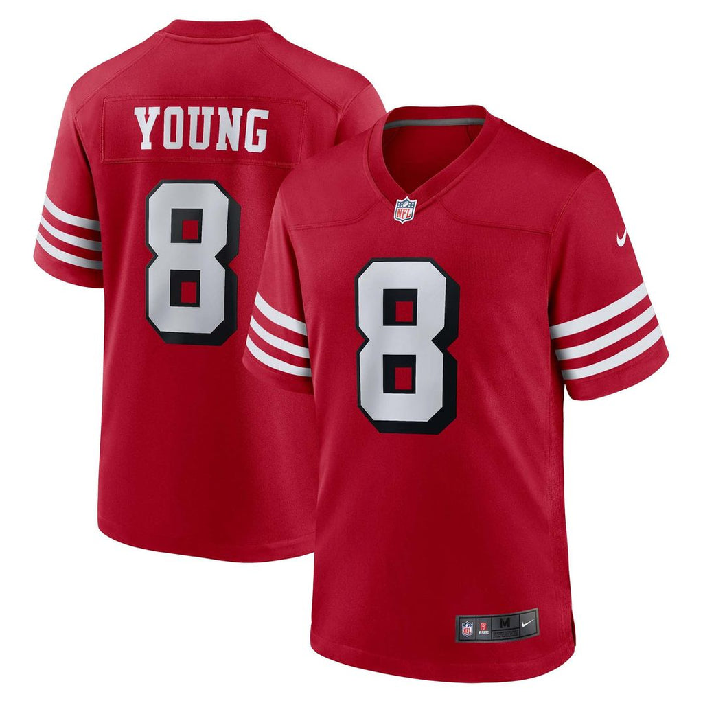 Steve Young San Francisco 49ers Scarlet Retired Player Alternate Game Jersey