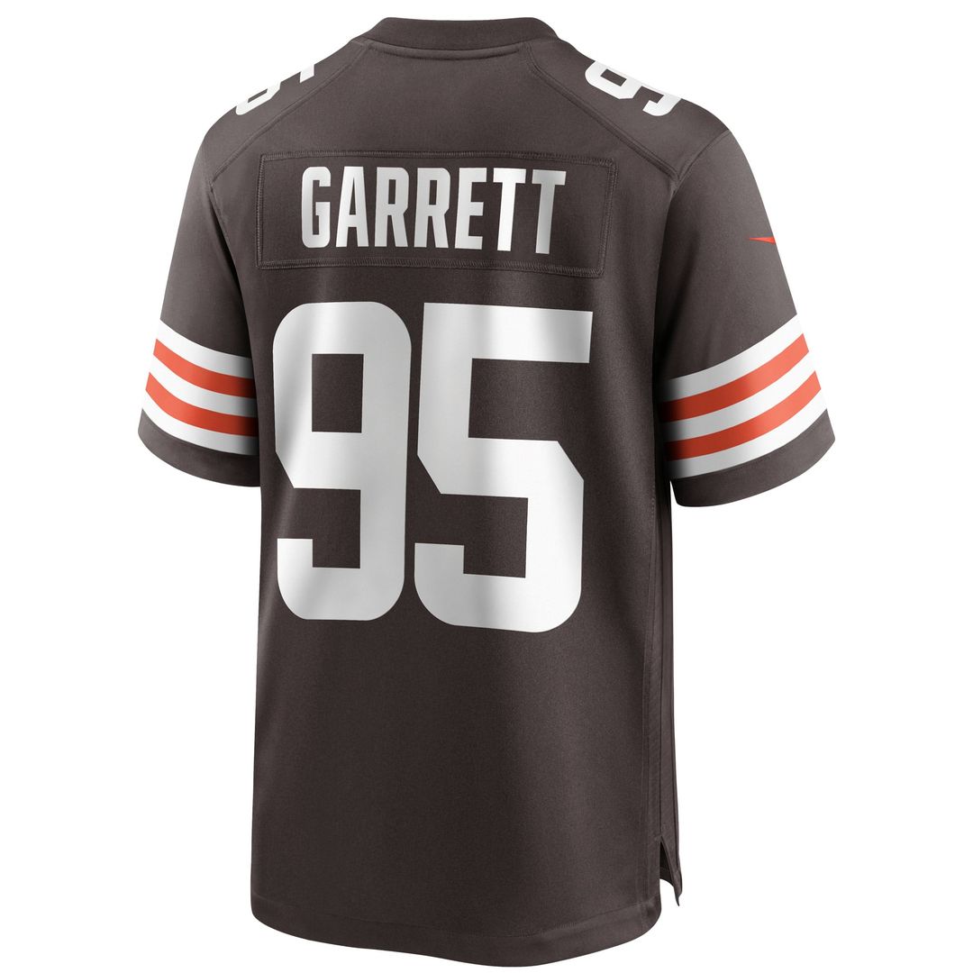 Myles Garrett Cleveland Browns Brown Player Game Jersey