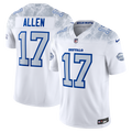 Josh Allen Buffalo Bills White Rivalries Collection Stitched Limited Jersey