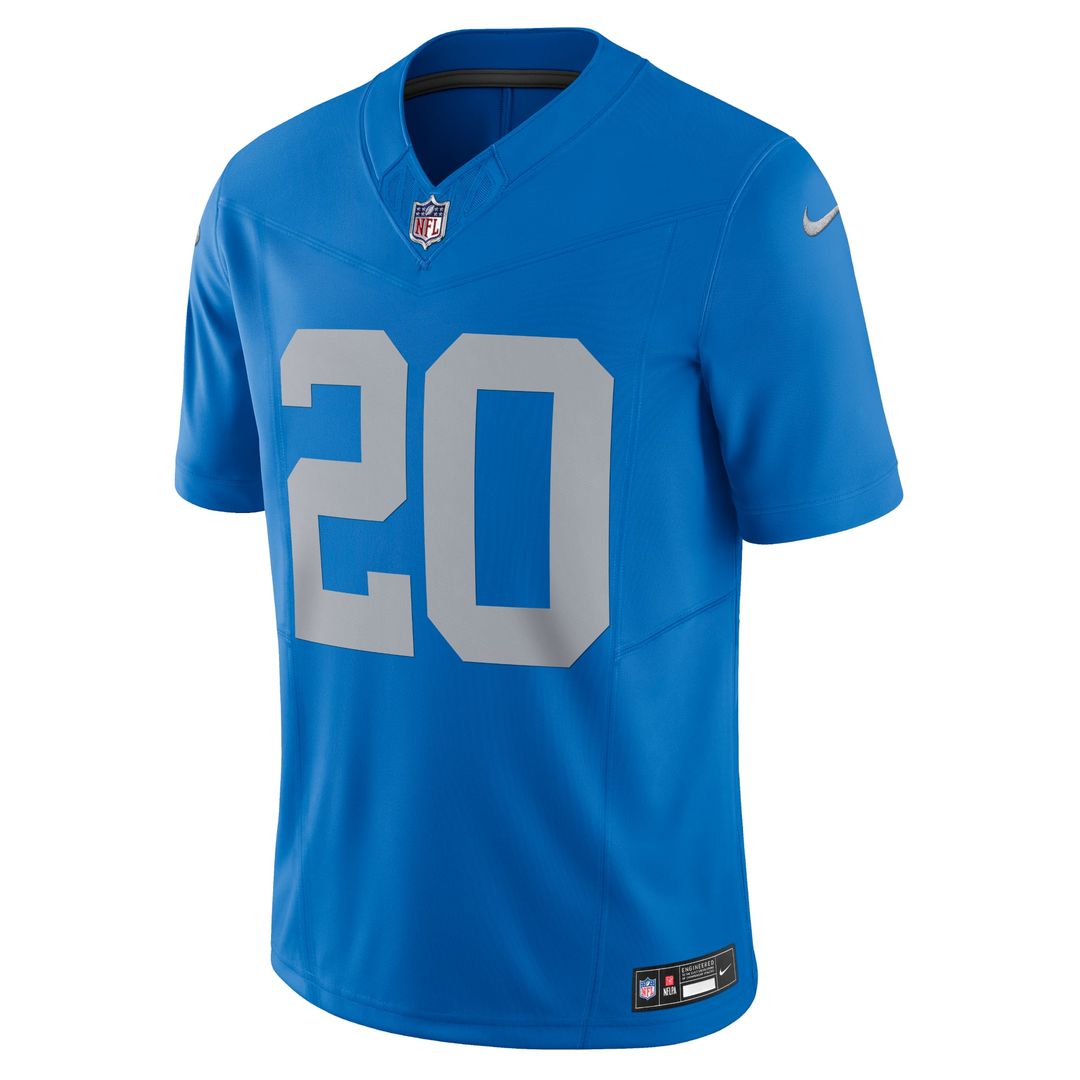 Barry Sanders Detroit Lions Blue Vapor F.U.S.E. Alternate Limited Jersey