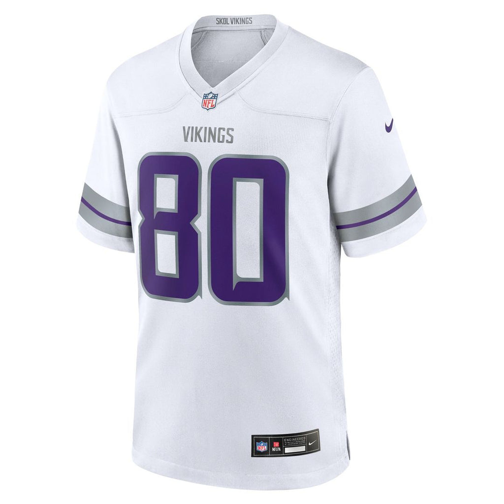Cris Carter Minnesota Vikings White Alternate Retired Player Game Jersey