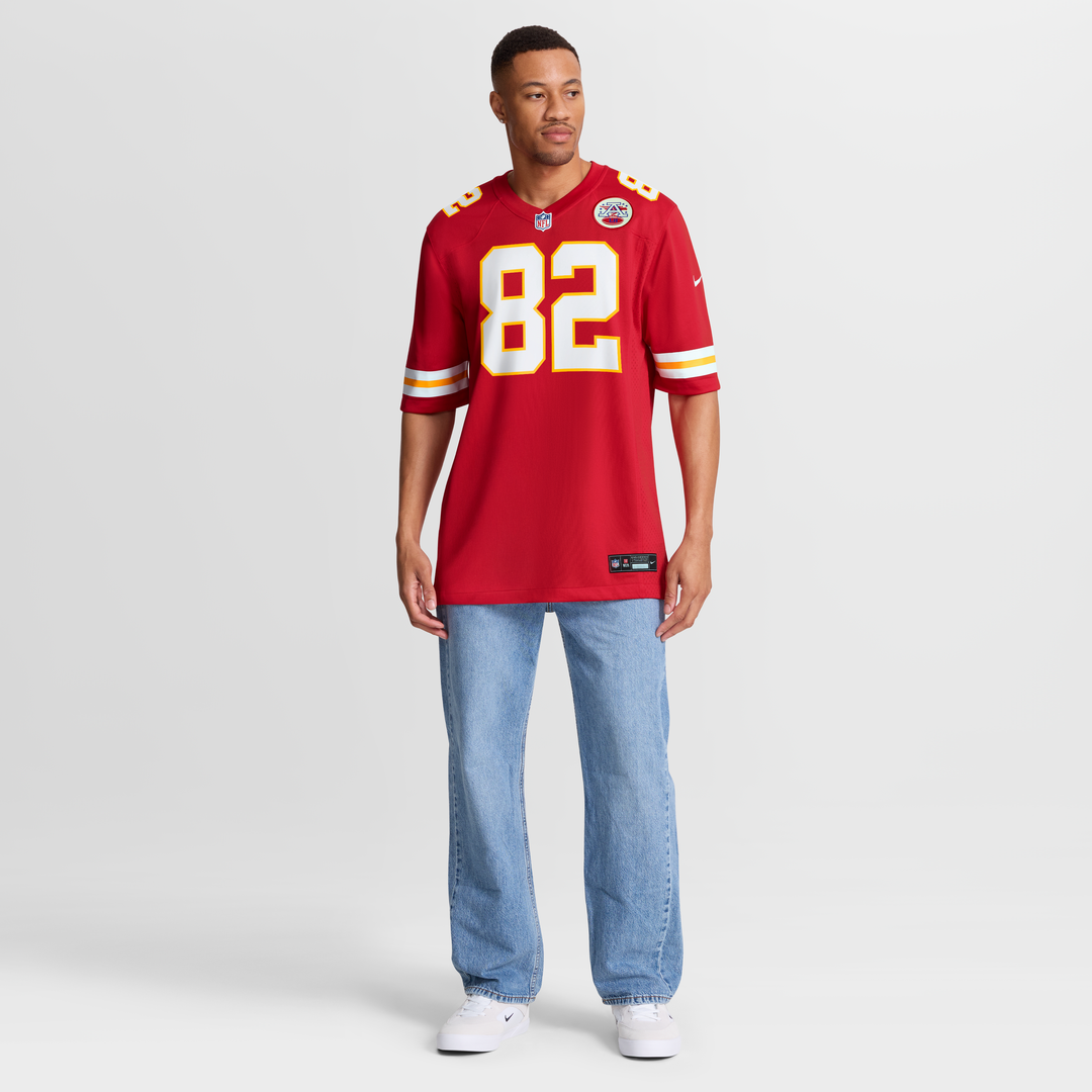 Dante Hall Kansas City Chiefs Red Retired Player Game Jersey
