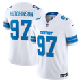 Aidan Hutchinson Detroit Lions White Vapor F.U.S.E. Stitched Limited Jersey