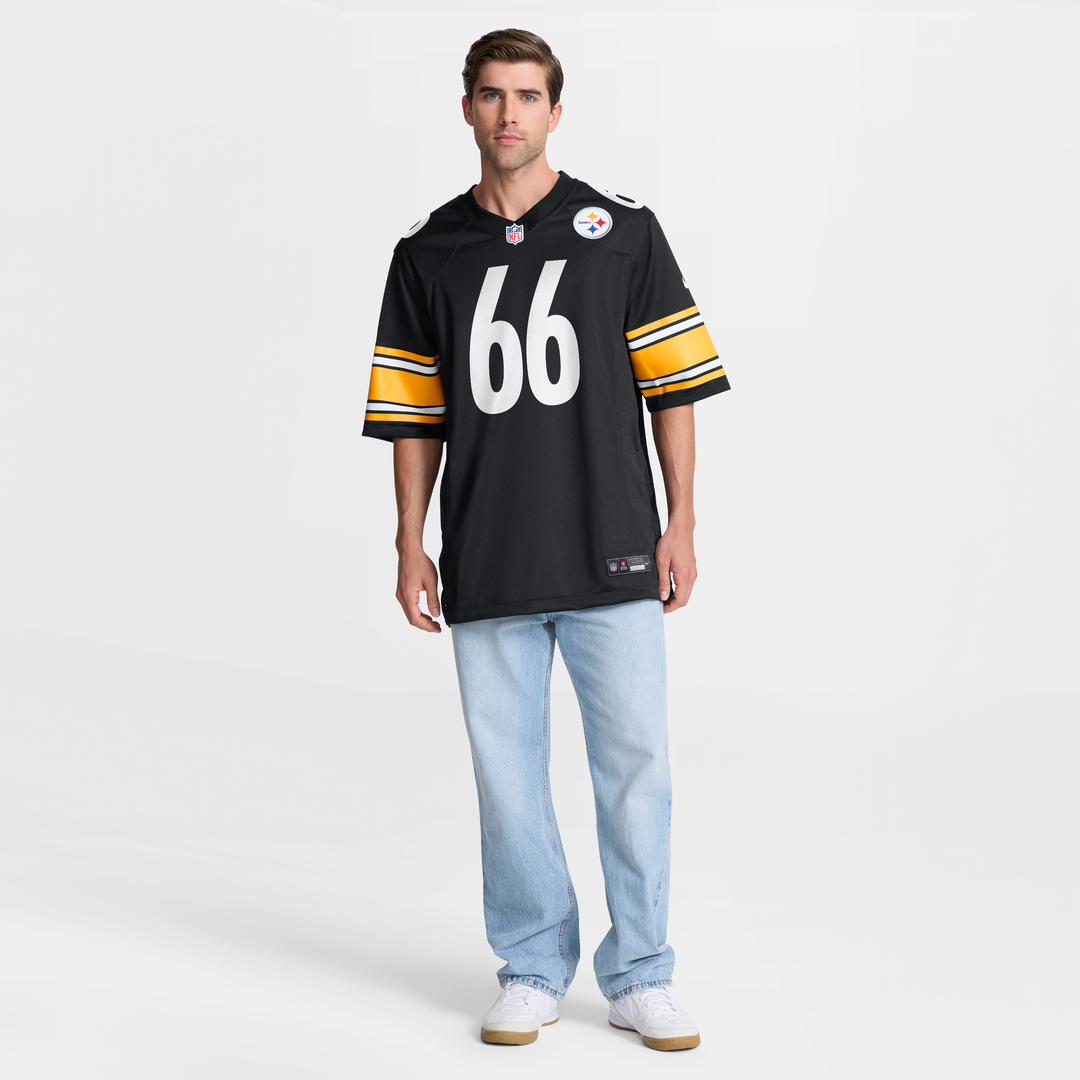 Mason McCormick Pittsburgh Steelers Black Game Jersey
