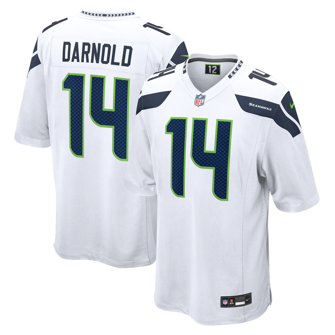 Sam Darnold Seattle Seahawks White Game Jersey
