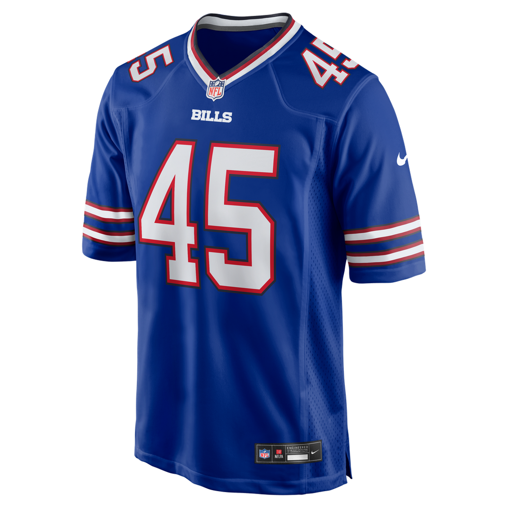 Shaq Thompson Buffalo Bills Royal Team Game Jersey