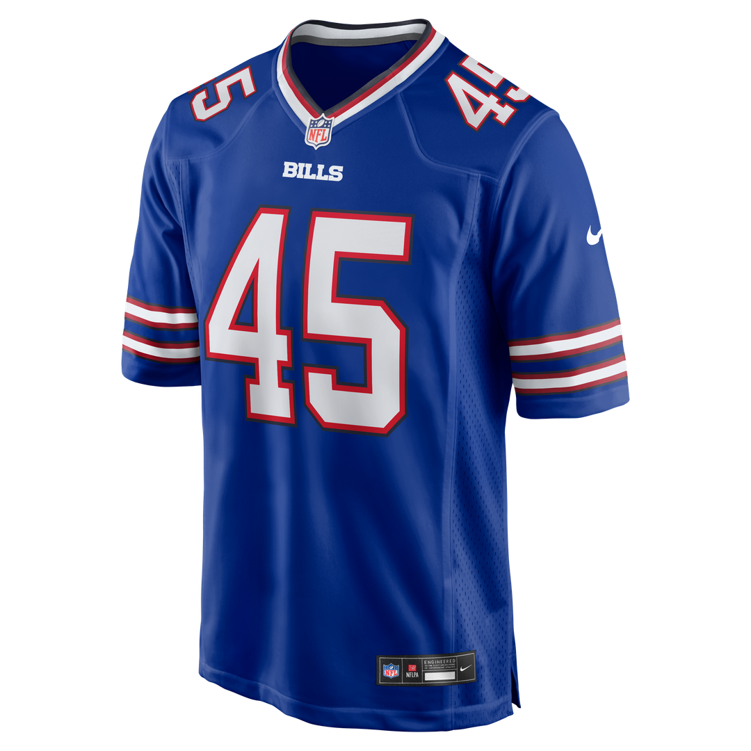 Shaq Thompson Buffalo Bills Royal Team Game Jersey