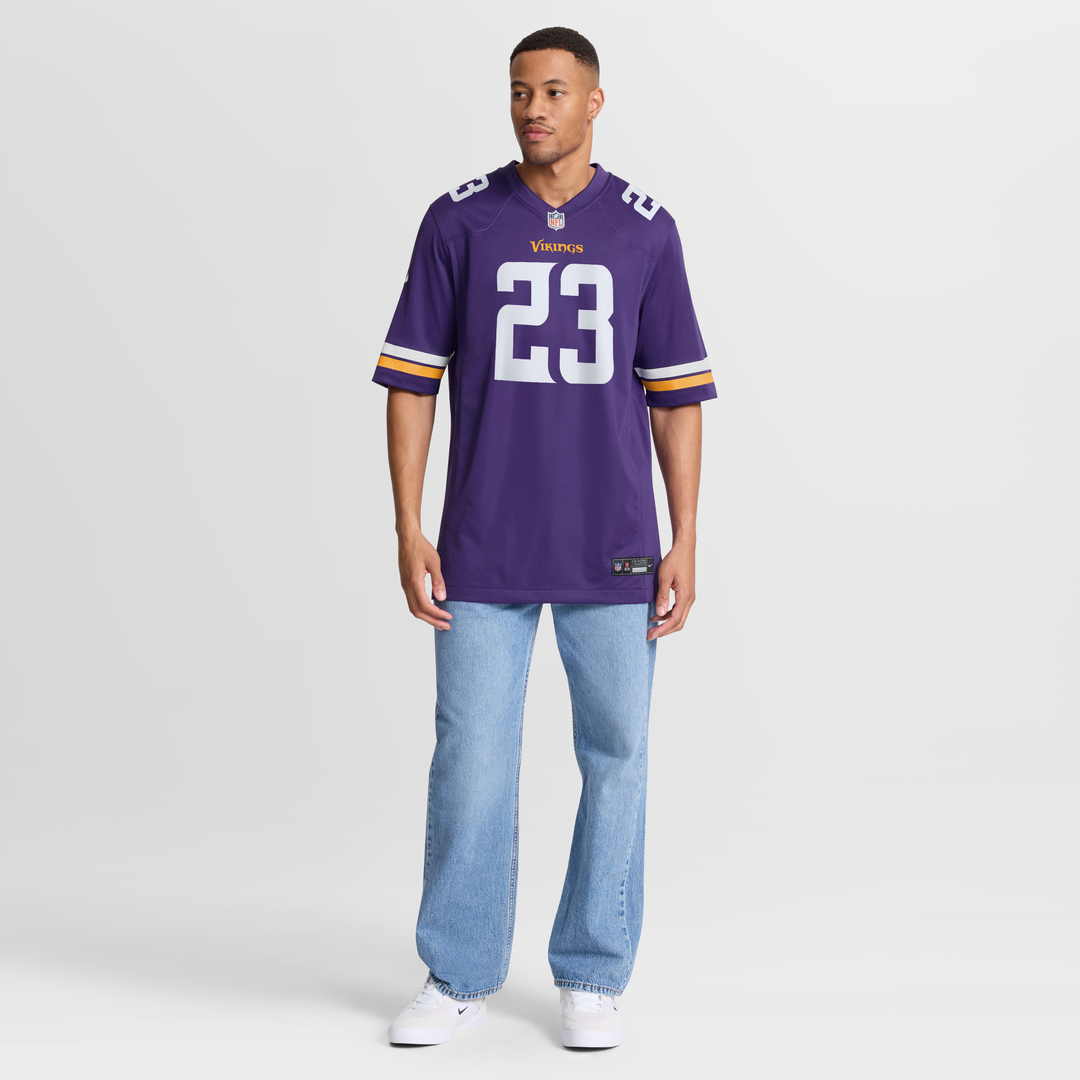 Andrew Booth Jr. Minnesota Vikings Purple Player Game Jersey