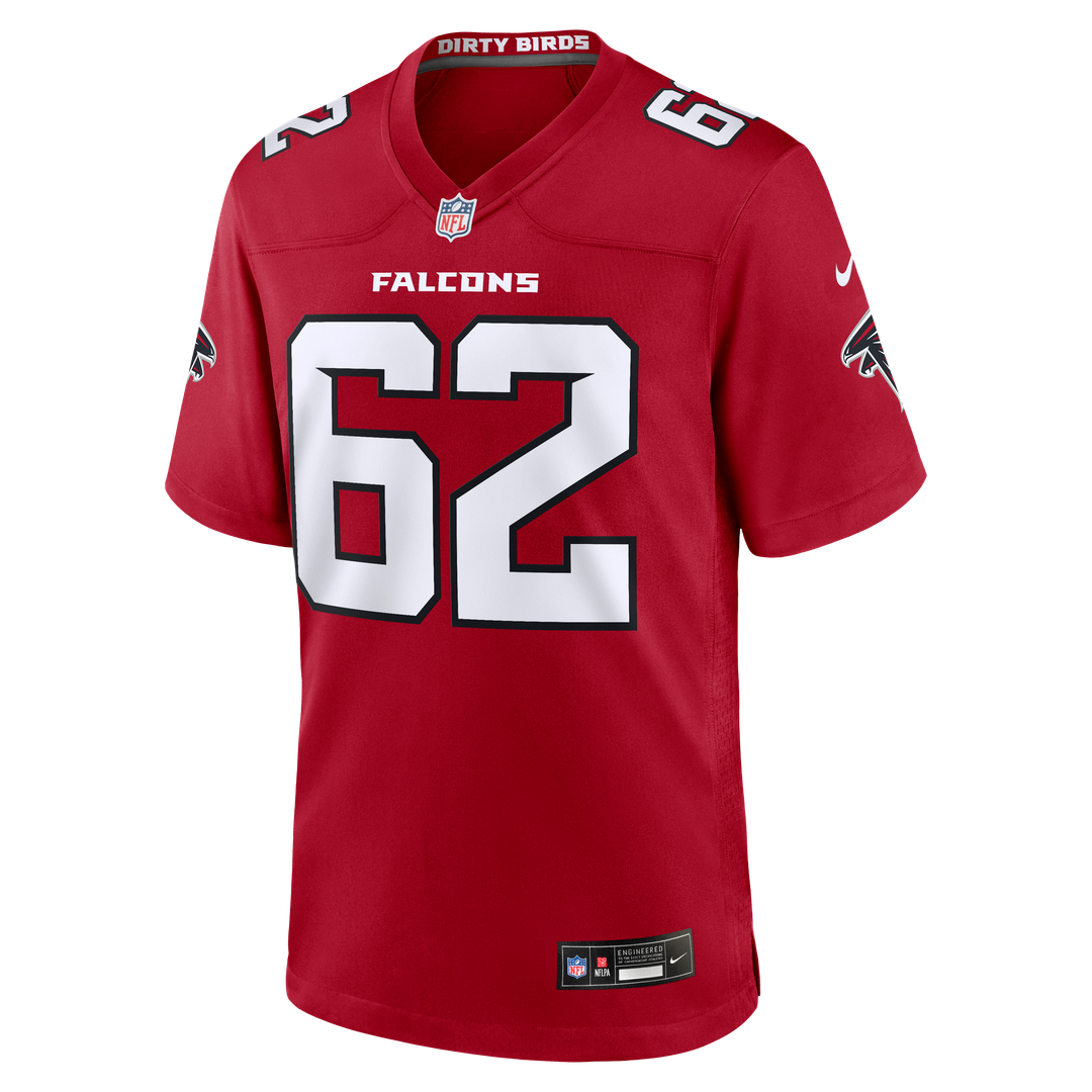 Corey Levin Atlanta Falcons Red Team Game Jersey