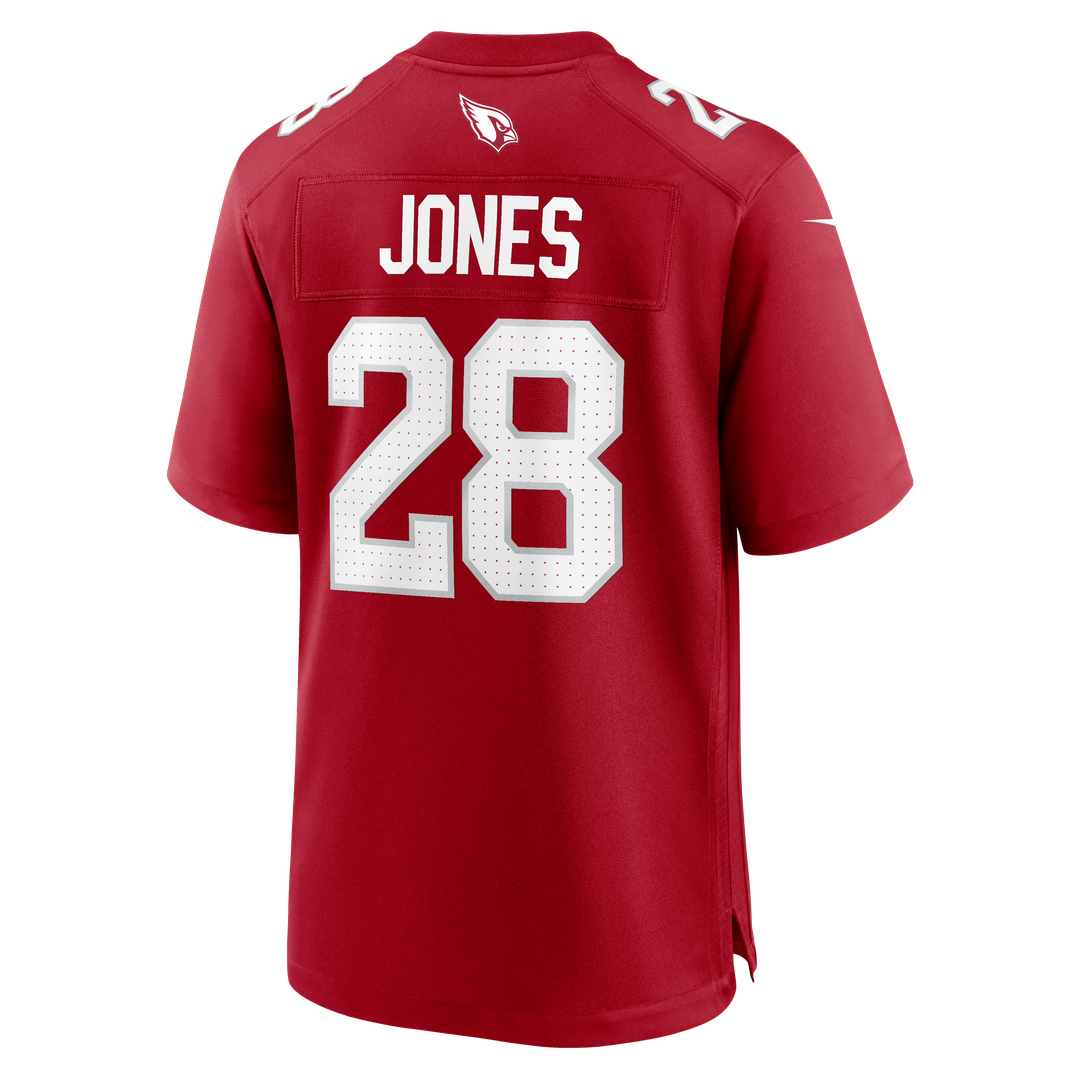Elijah Jones Arizona Cardinals Cardinal Team Game Jersey
