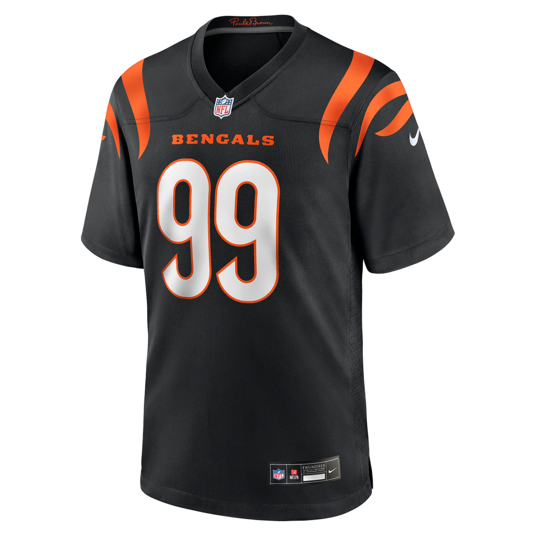 Myles Murphy Cincinnati Bengals Black Game Jersey