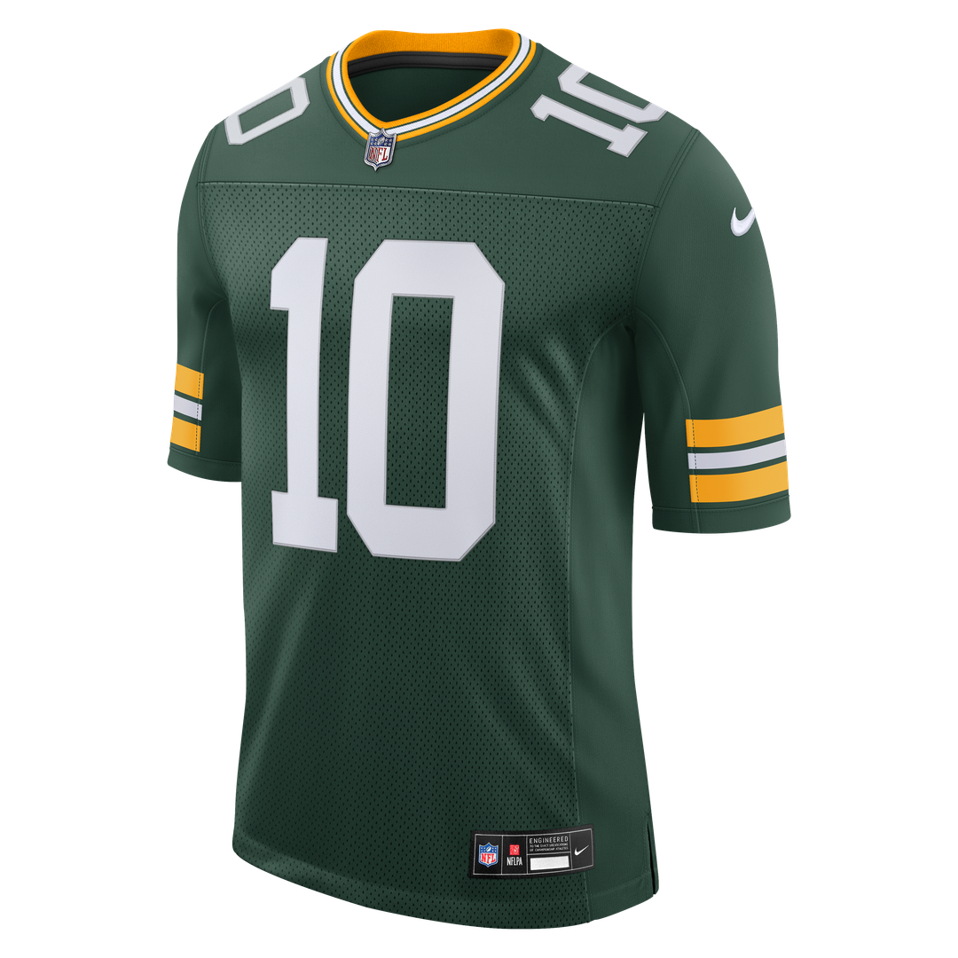 Jordan Love Green Bay Packers Green Vapor Untouchable Stitched Limited Jersey