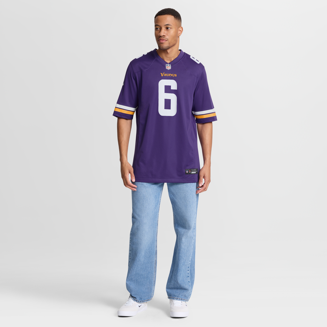 Brian Asamoah II Minnesota Vikings Purple Game Jersey