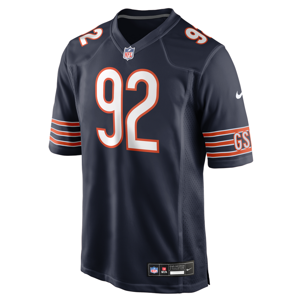 Daniel Hardy Chicago Bears Navy Team Game Jersey
