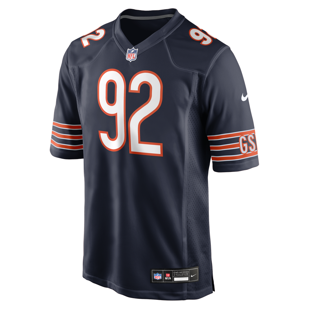 Daniel Hardy Chicago Bears Navy Team Game Jersey