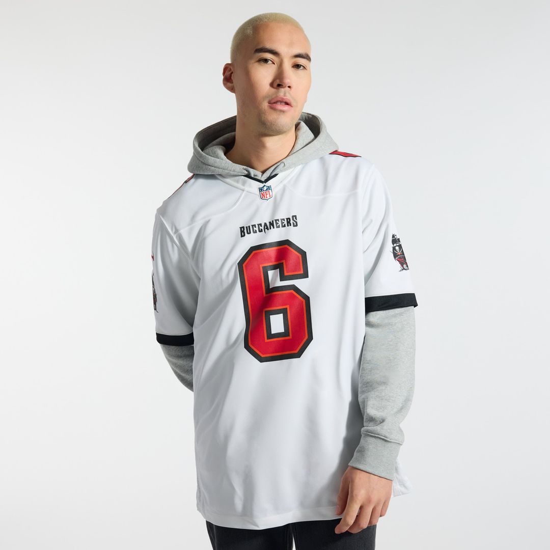 Baker Mayfield Tampa Bay Buccaneers Pewter Alternate Game Player Jersey
