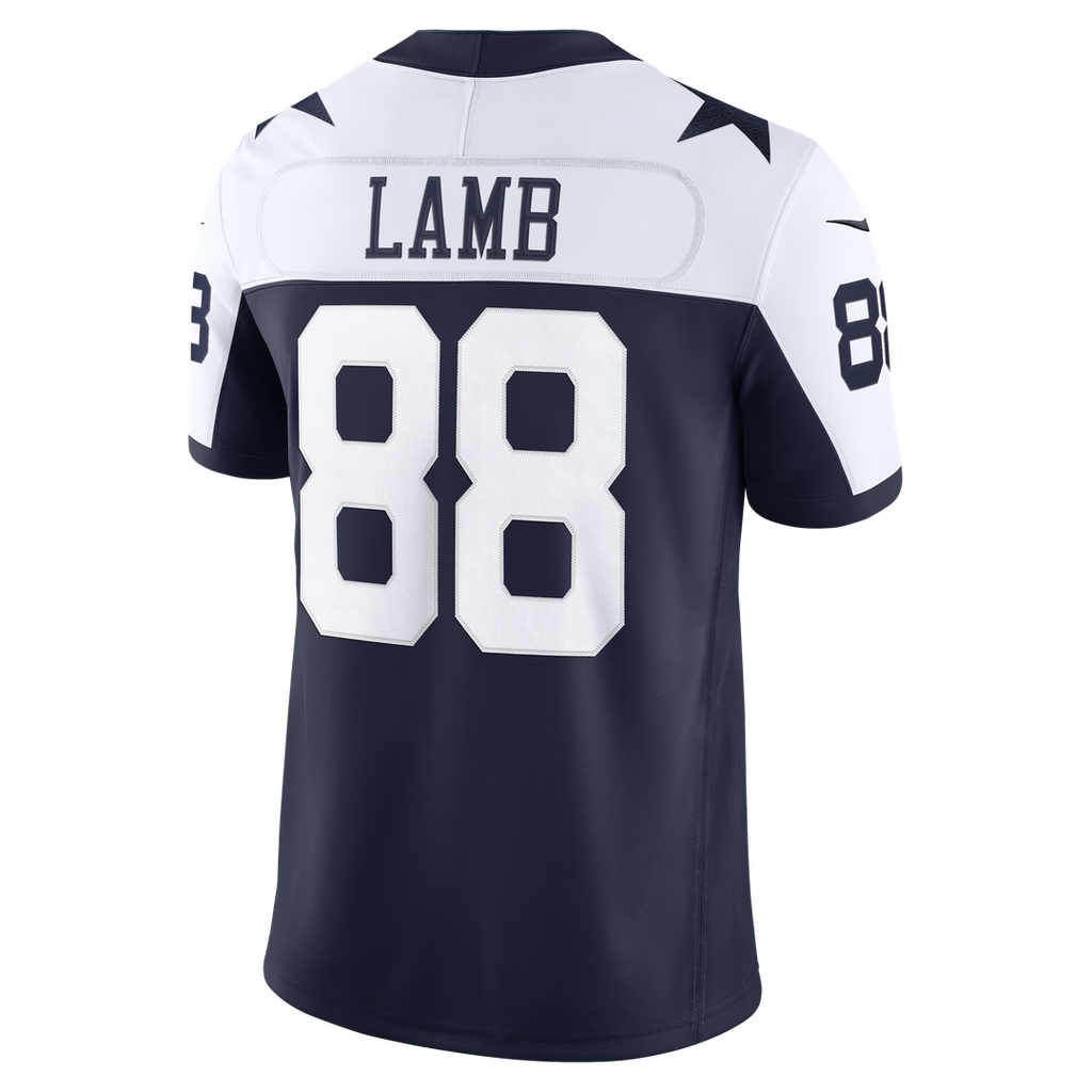 CeeDee Lamb Dallas Cowboys Navy Alternate Vapor F.U.S.E. Stitched Limited Jersey