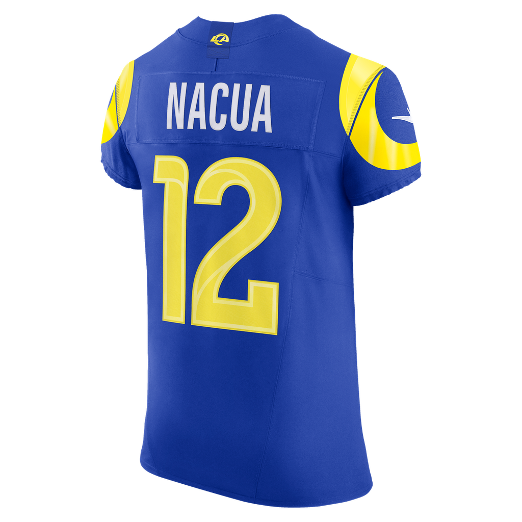 Puka Nacua Los Angeles Rams Royal Team Vapor F.U.S.E. Elite Jersey