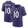 LaJohntay Wester Baltimore Ravens Purple Team Game Jersey