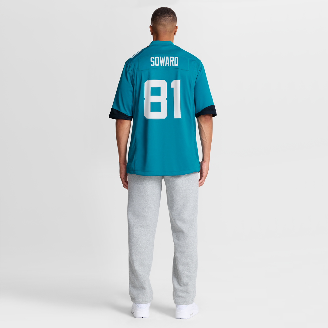 R. Jay Soward Jacksonville Jaguars Teal Retired Player Team Game Jersey
