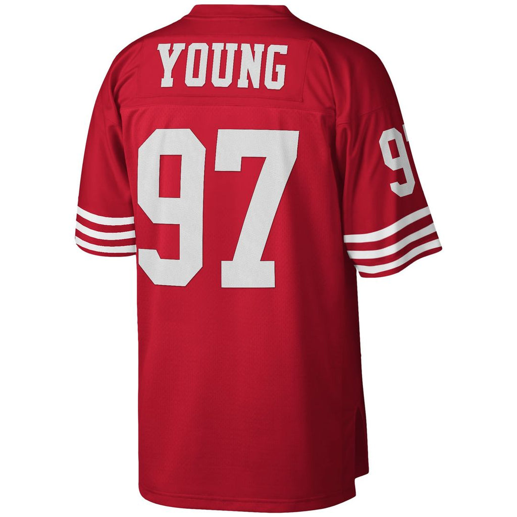 Bryant Young San Francisco 49ers Scarlet Legacy Replica Jersey