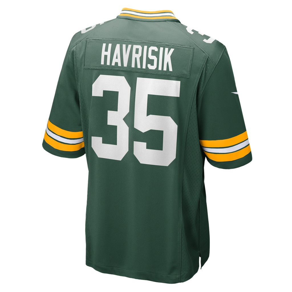 Lucas Havrisik Green Bay Packers Green Team Game Jersey