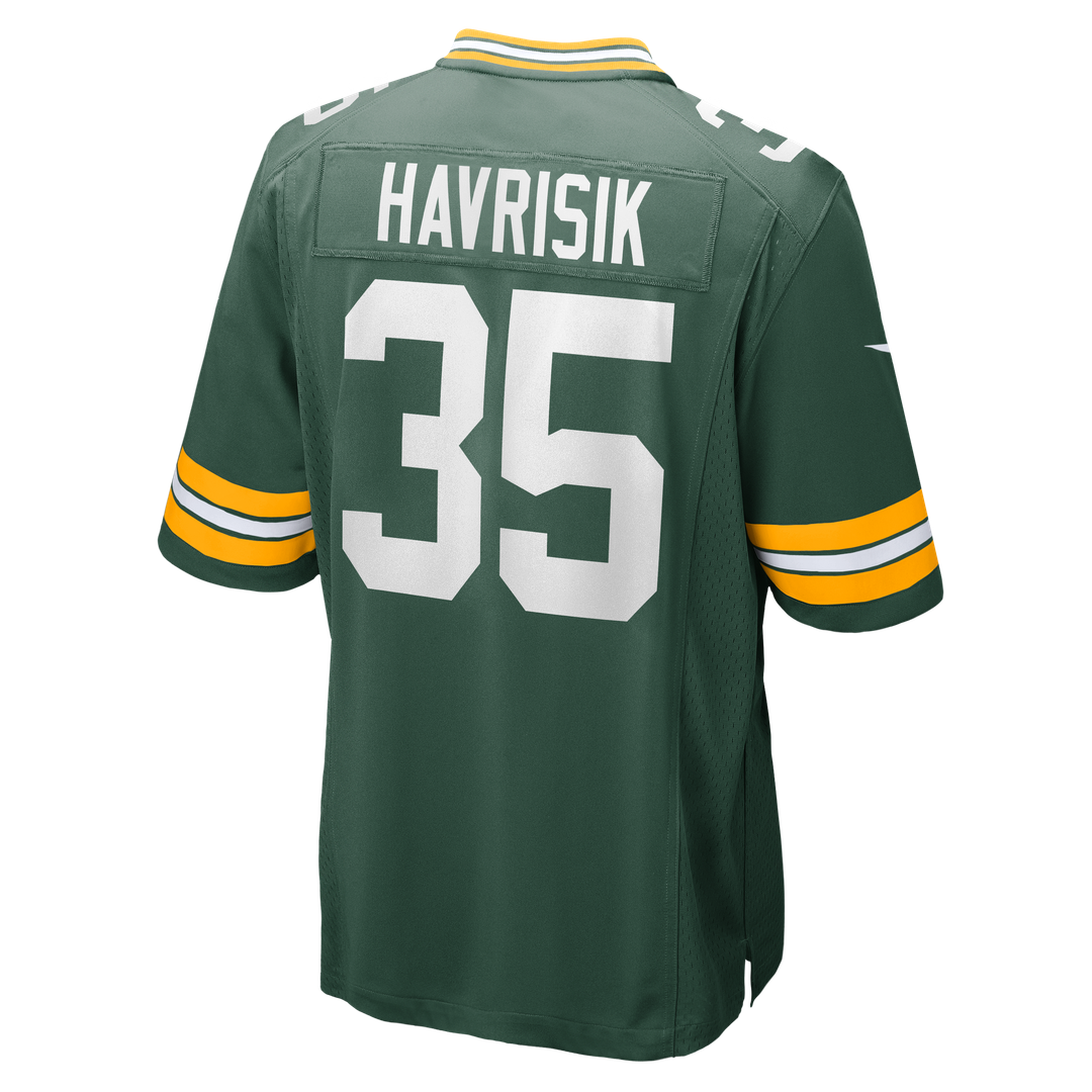 Lucas Havrisik Green Bay Packers Green Team Game Jersey