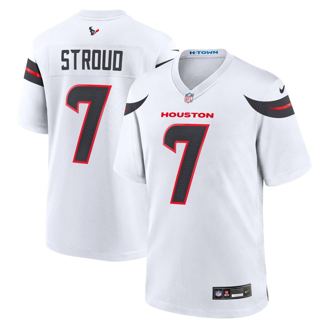 C.J. Stroud Houston Texans White Game Jersey