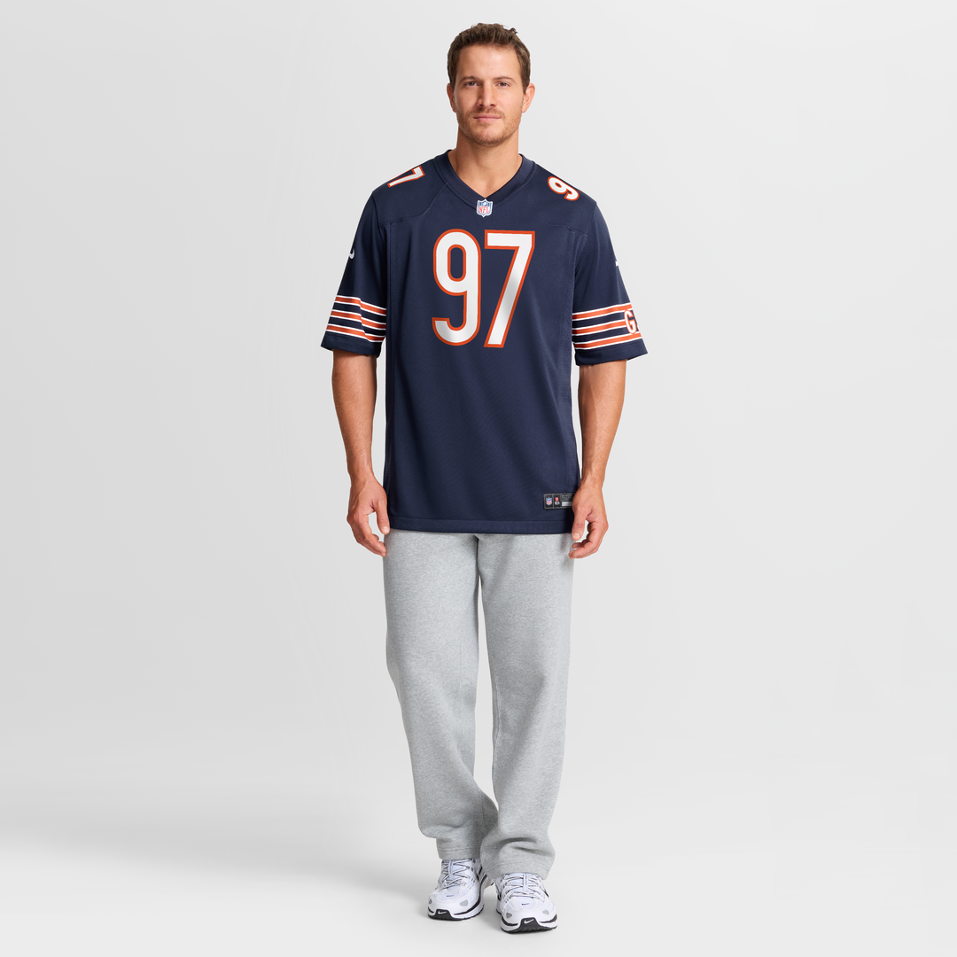James Lynch Chicago Bears Navy Team Game Jersey