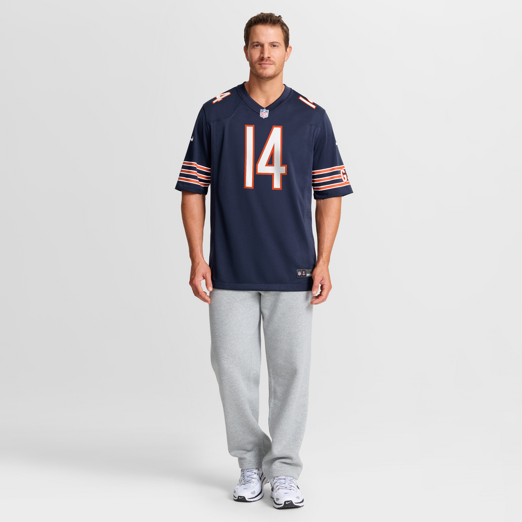 Kalif Raymond Chicago Bears Navy Team Game Jersey