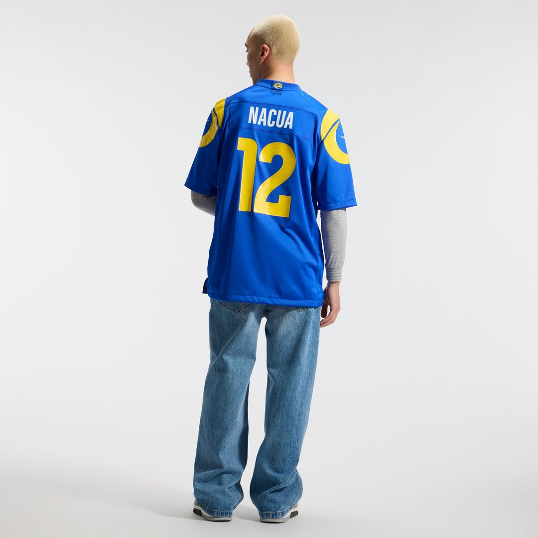Puka Nacua Los Angeles Rams Royal Team Game Player Jersey