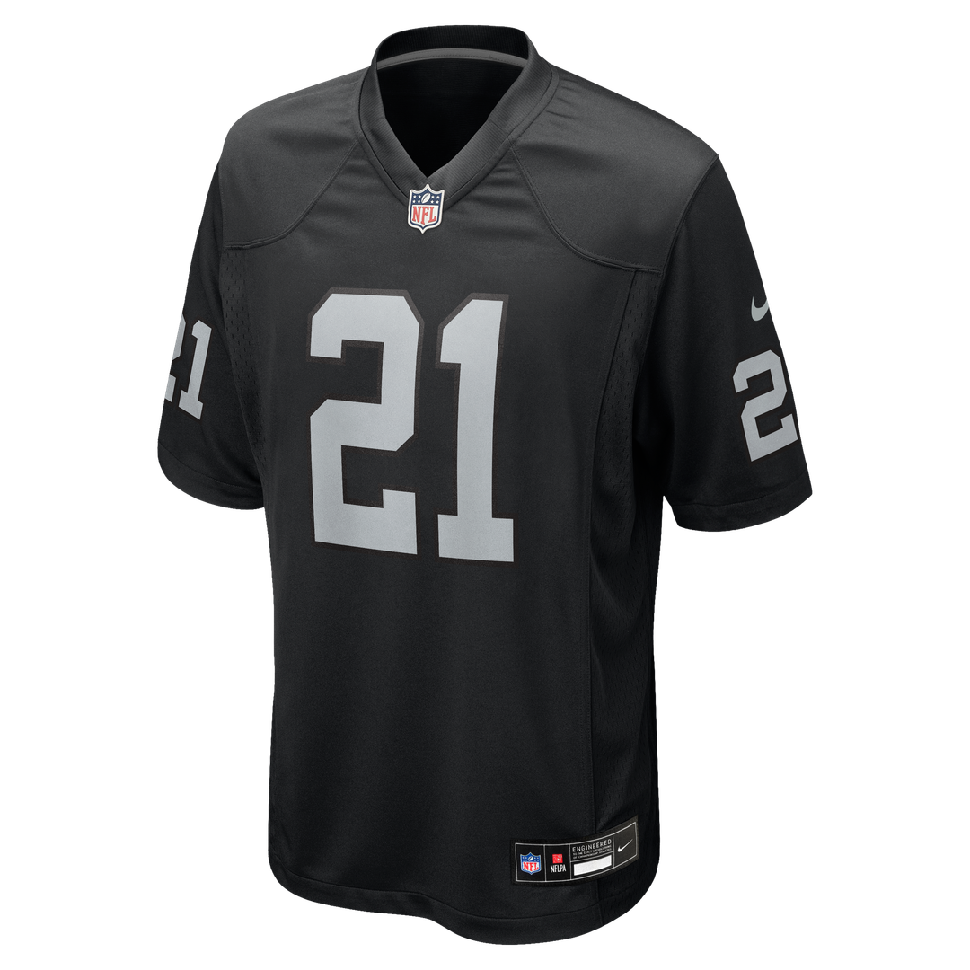 Cliff Branch Las Vegas Raiders Black Retired Player Game Jersey