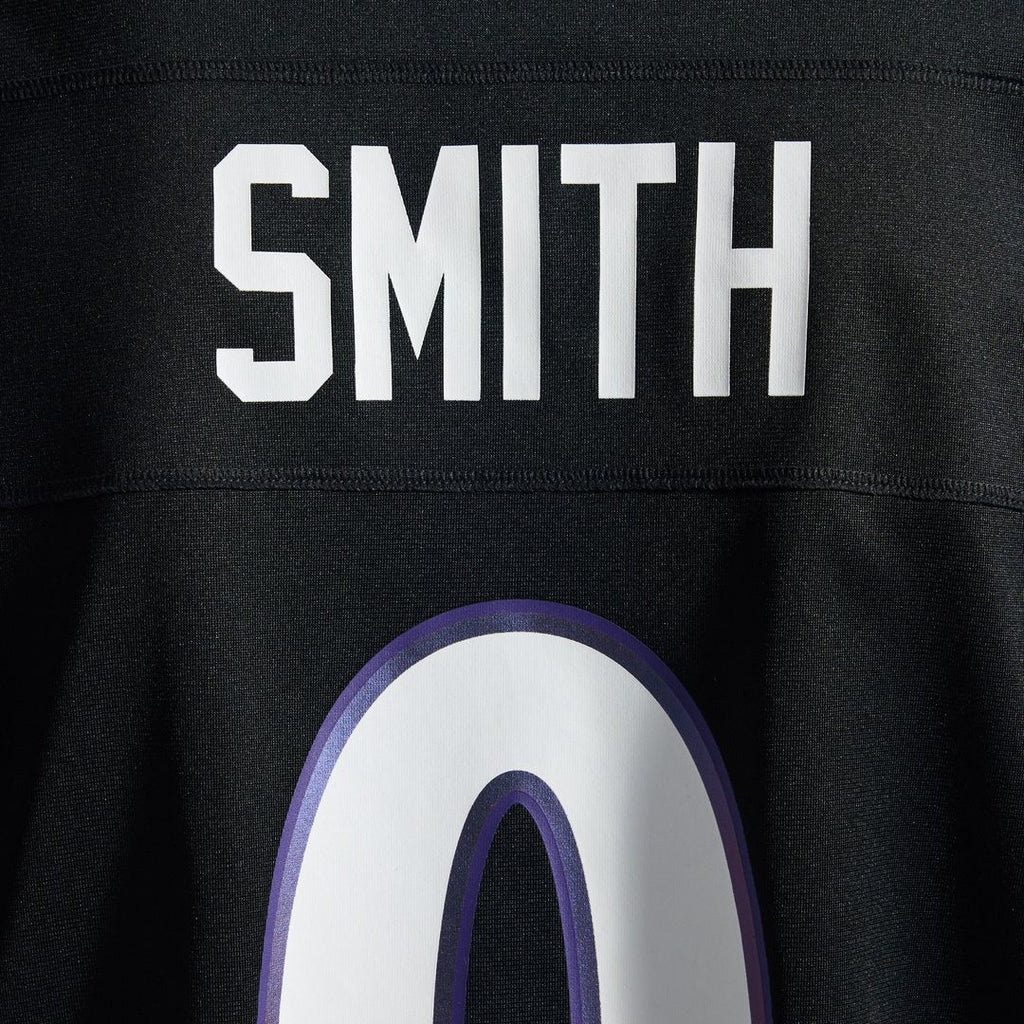 Roquan Smith Baltimore Ravens Black Alternate Game Jersey