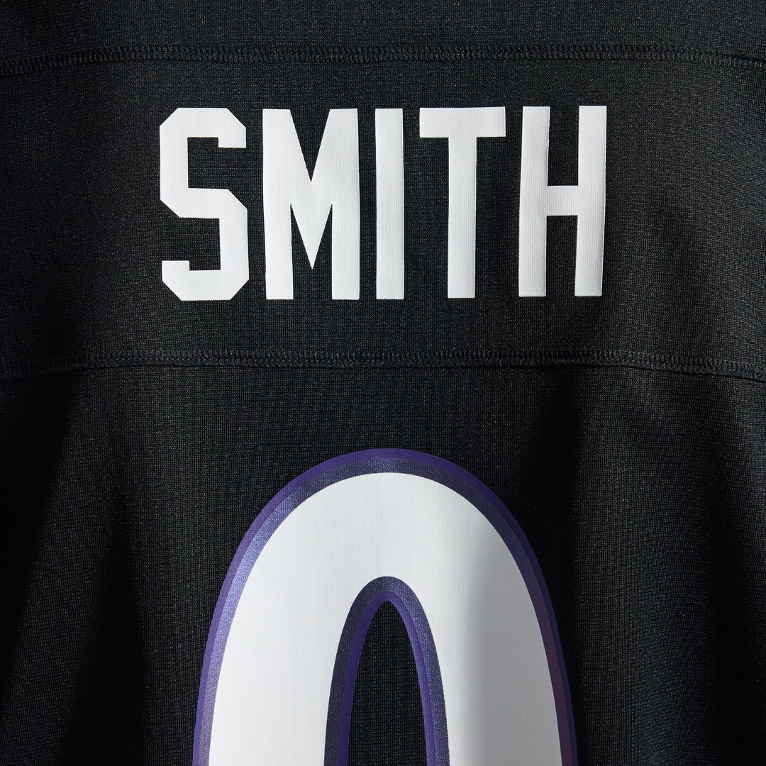 Roquan Smith Baltimore Ravens Purple Alternate Game Jersey