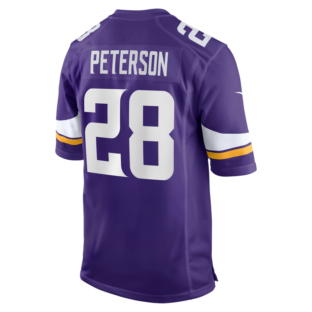 Adrian Peterson Minnesota Vikings Purple Team Retired Game Jersey