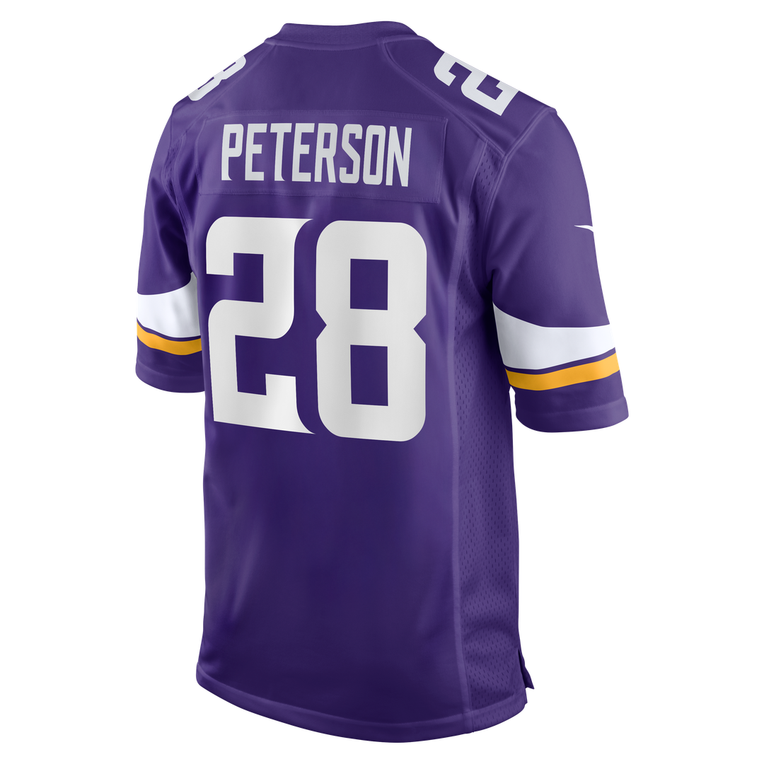 Adrian Peterson Minnesota Vikings Purple Team Retired Game Jersey