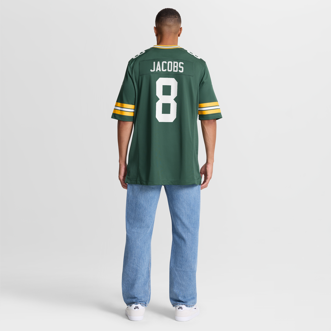 Josh Jacobs Green Bay Packers Green Team Game Jersey