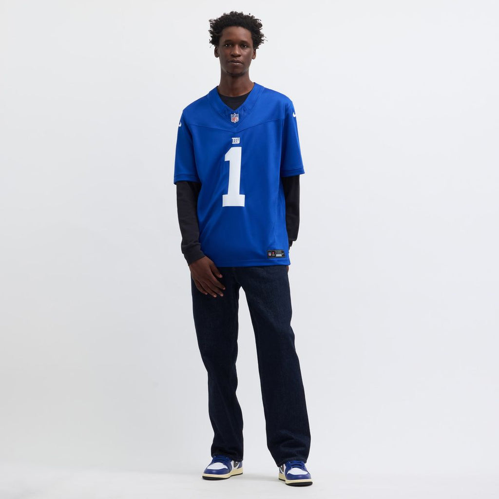 Malik Nabers New York Giants Royal Vapor F.U.S.E. Limited Jersey