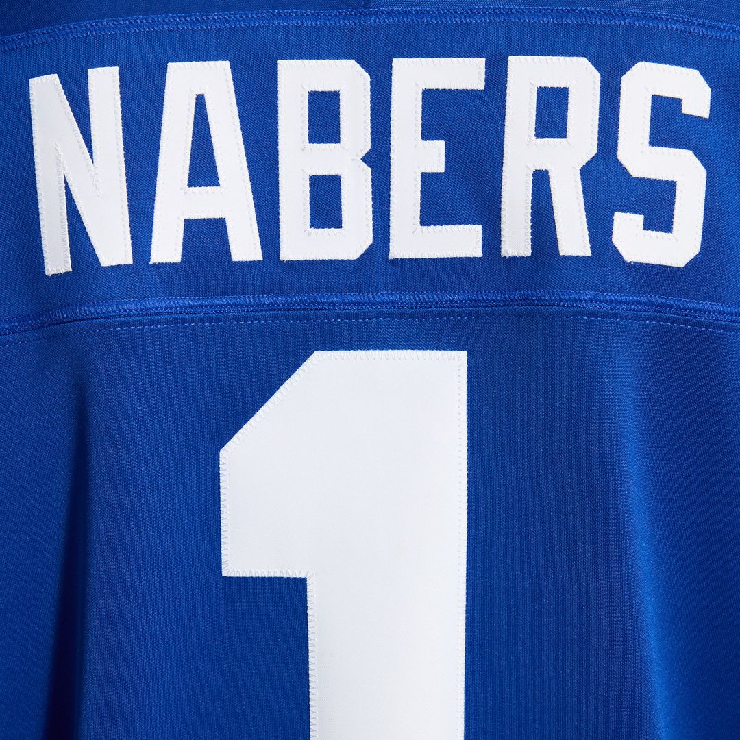 Malik Nabers New York Giants Royal Team Vapor F.U.S.E. Stitched Limited Jersey