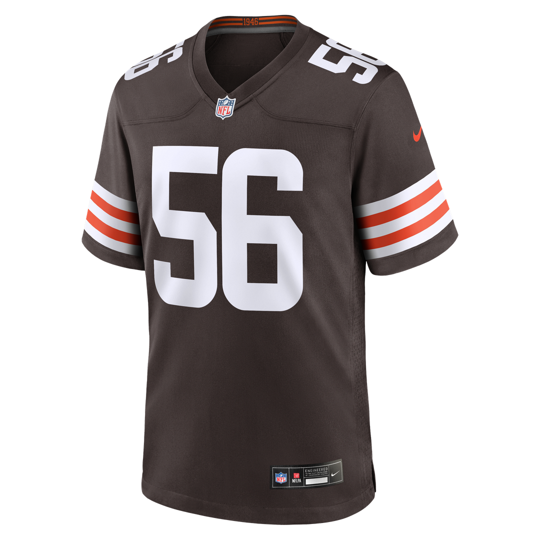 Luke Wypler Cleveland Browns Brown Team Game Jersey