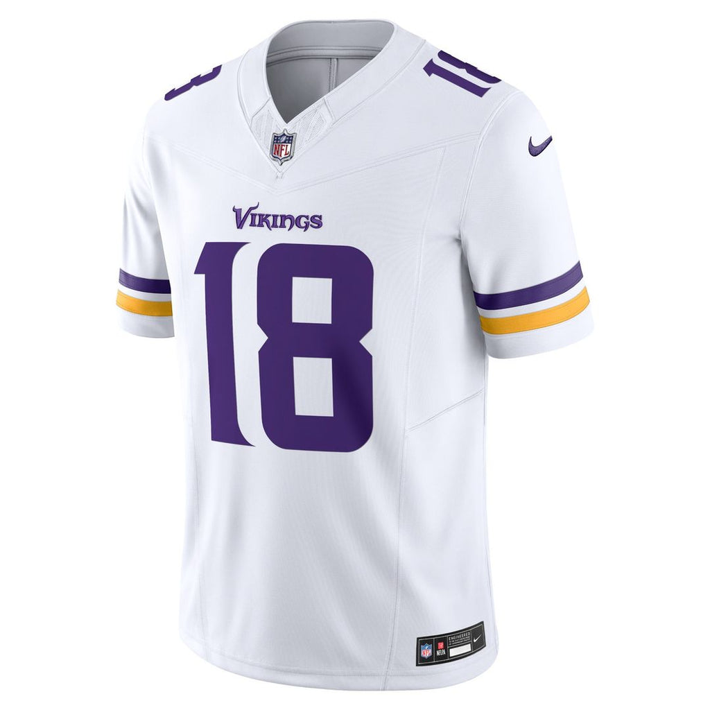 Justin Jefferson Minnesota Vikings White Vapor F.U.S.E. Limited Jersey