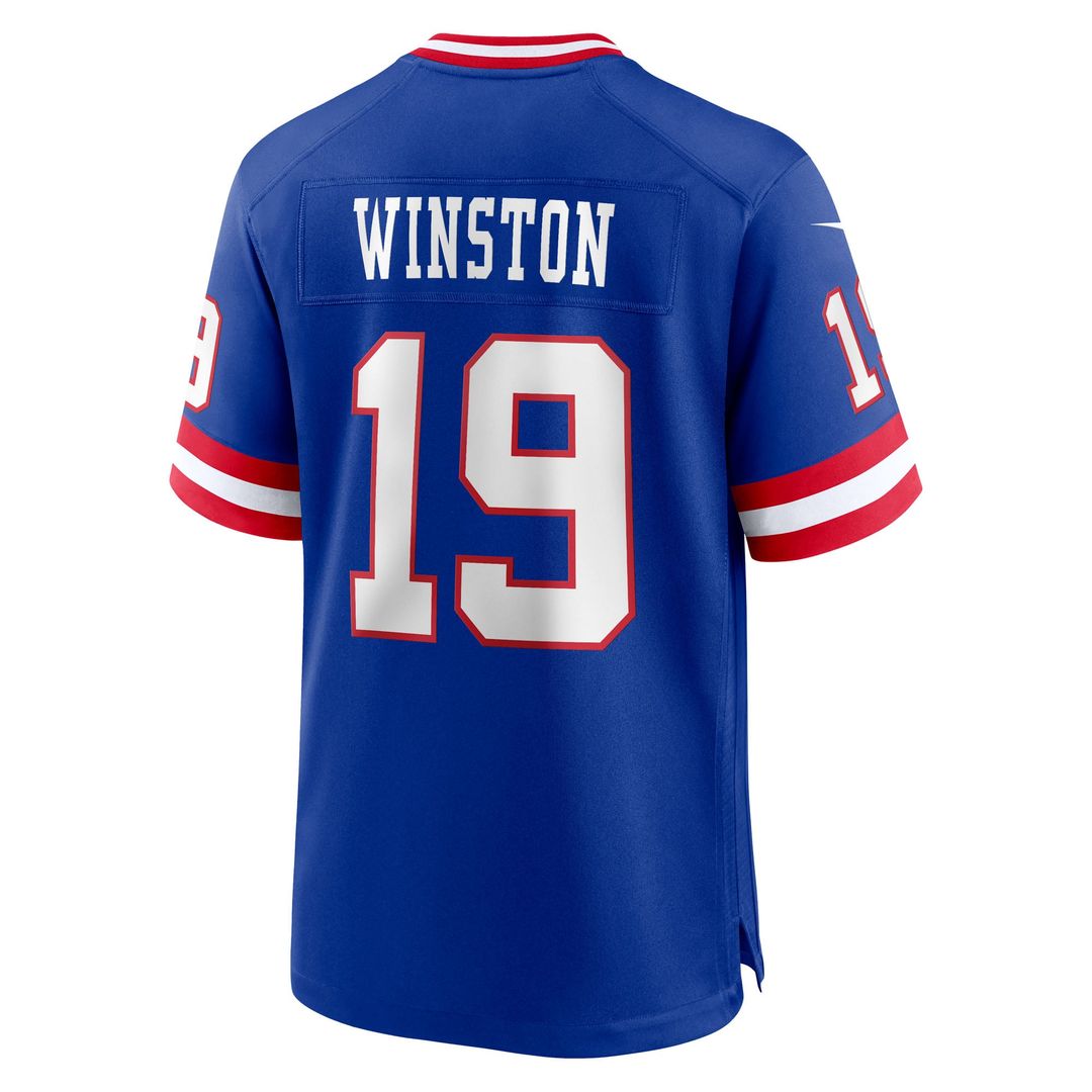Jameis Winston New York Giants Royal Alternate 2 Game Jersey